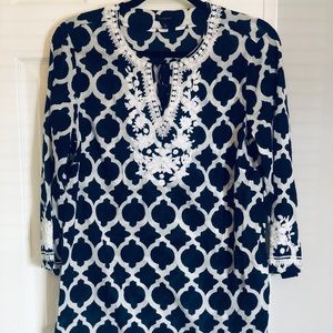 Talbots cotton tunic